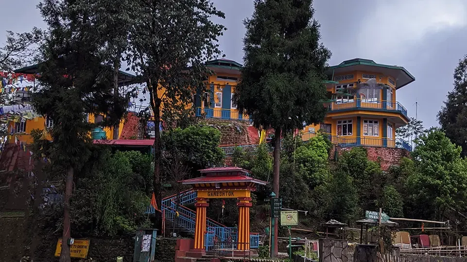From a Humble Shrine to Gangtok’s Iconic Viewpoint. Ganesh Tok - 2024